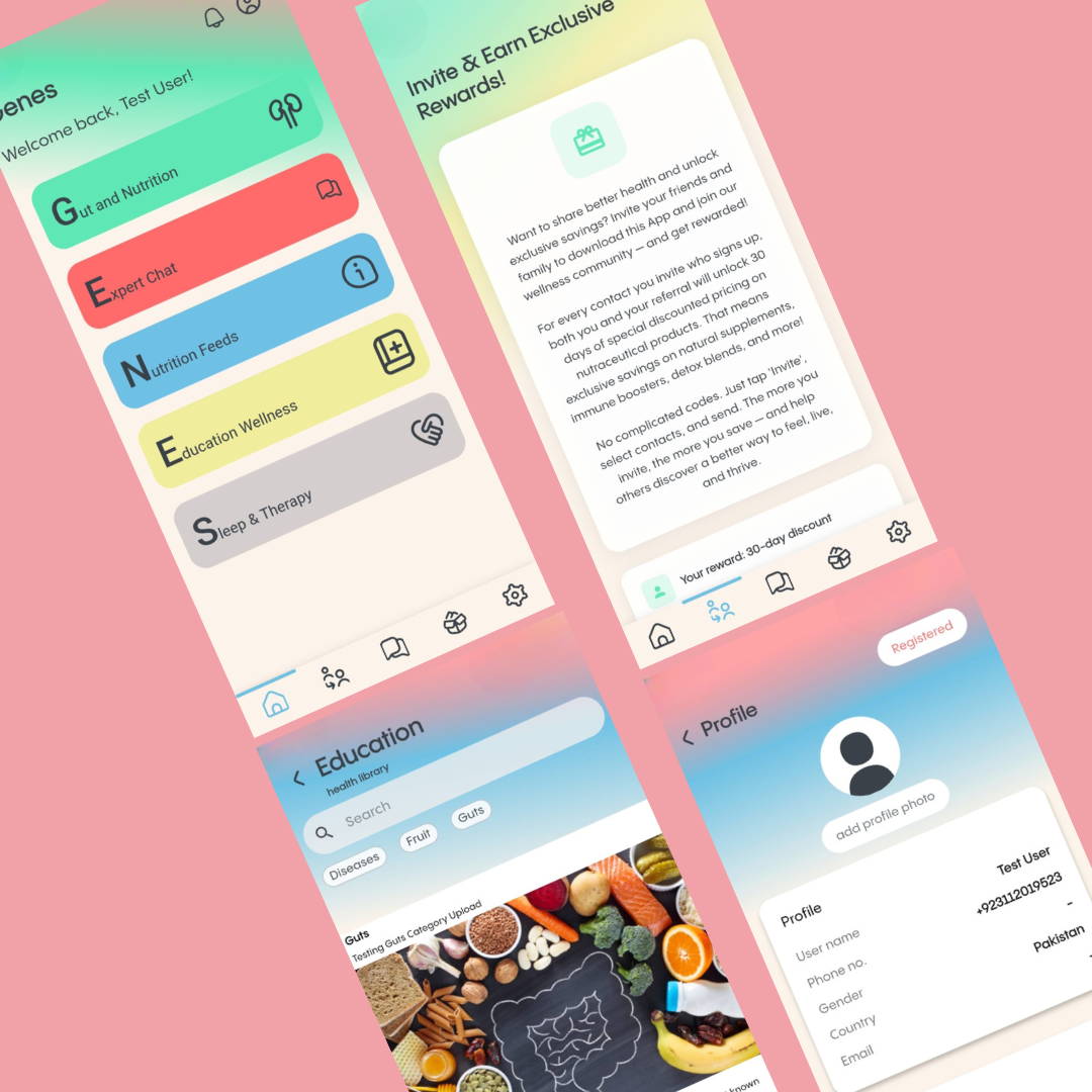 GENES - Wellness Application
